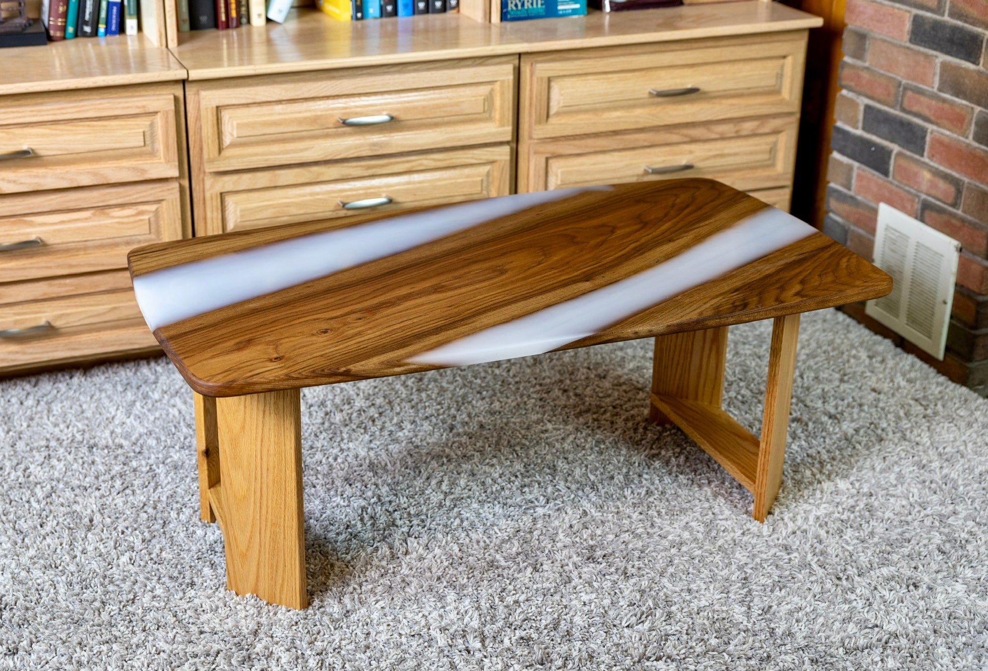 English Elm River Coffee Table