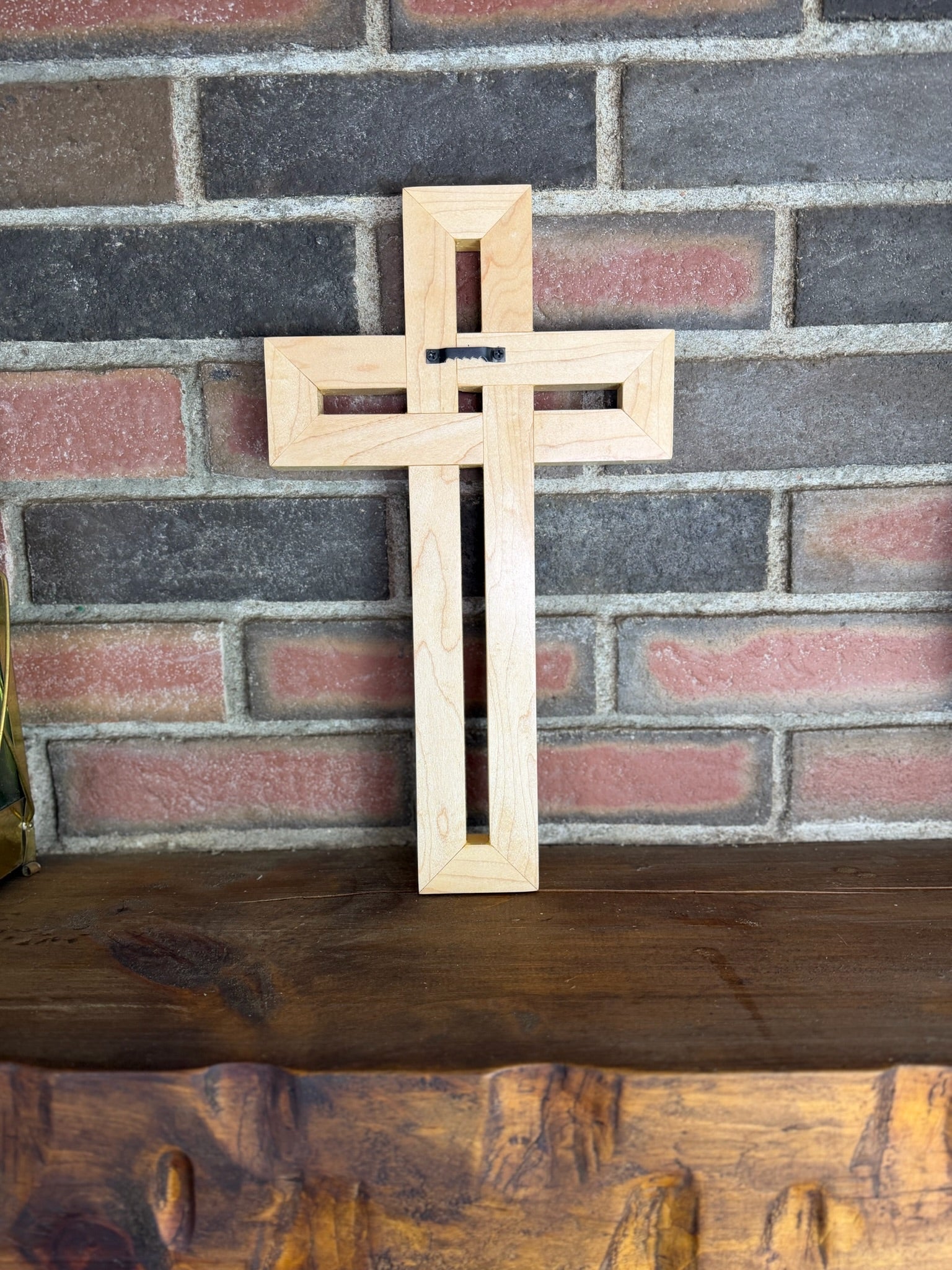Maple Wall Hanging Cross