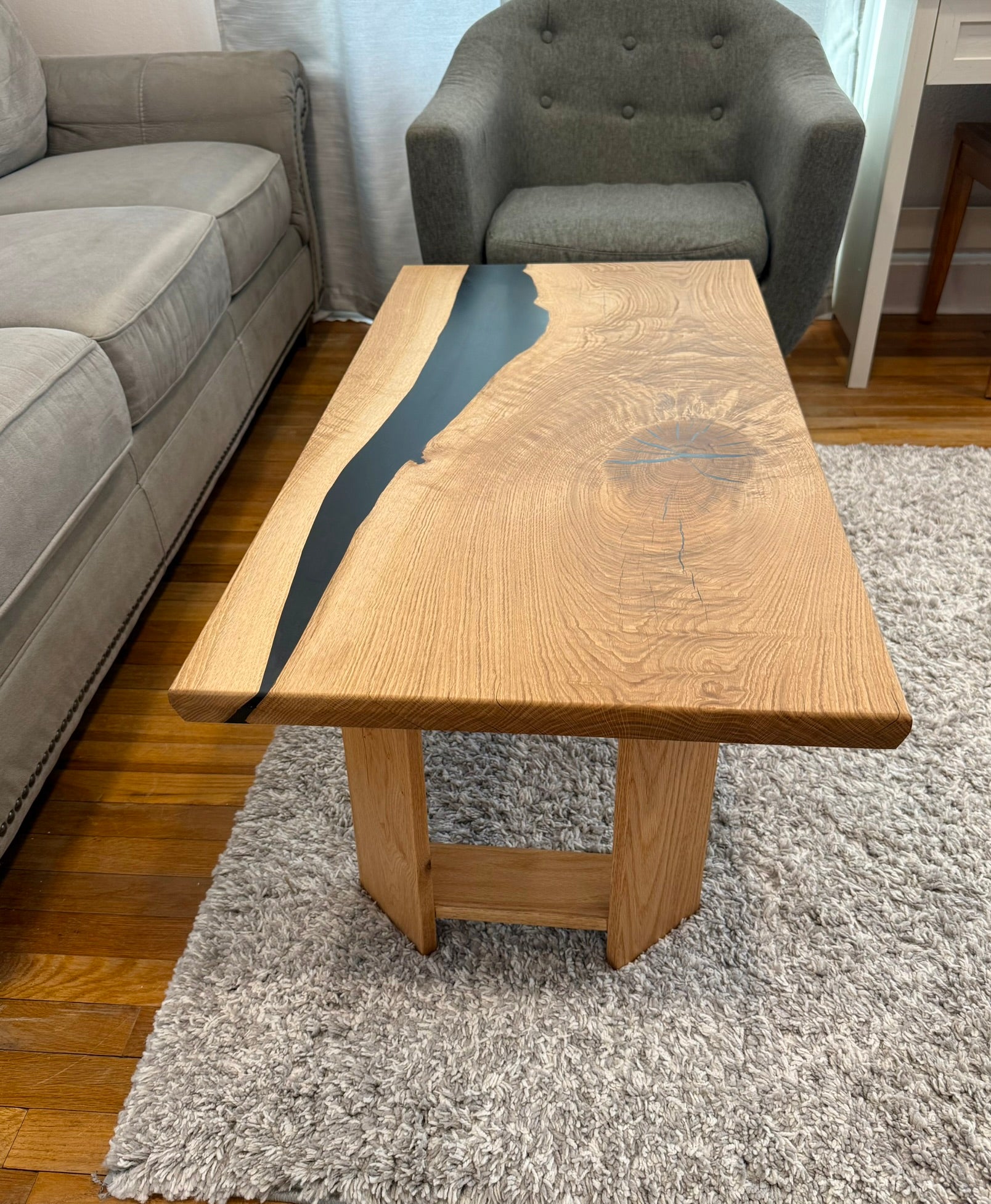 White Oak River Coffee Table