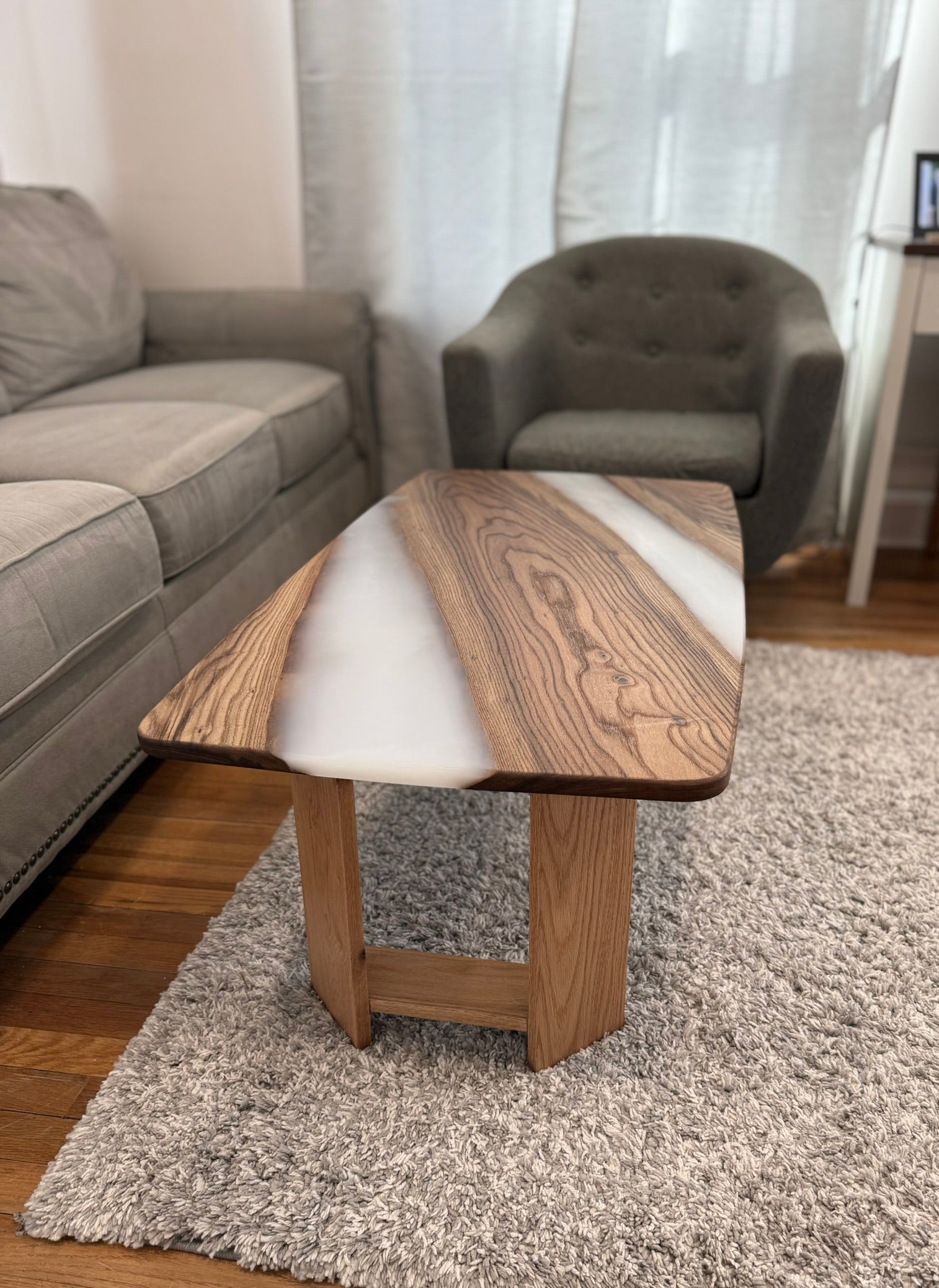 English Elm River Coffee Table