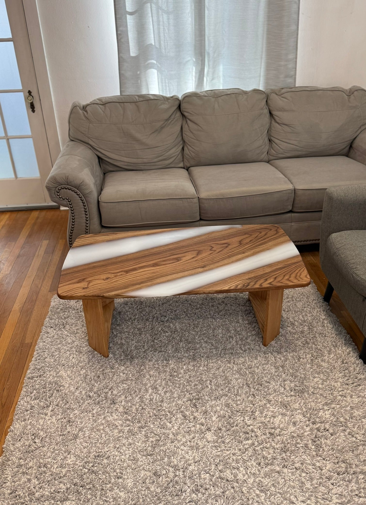 English Elm River Coffee Table