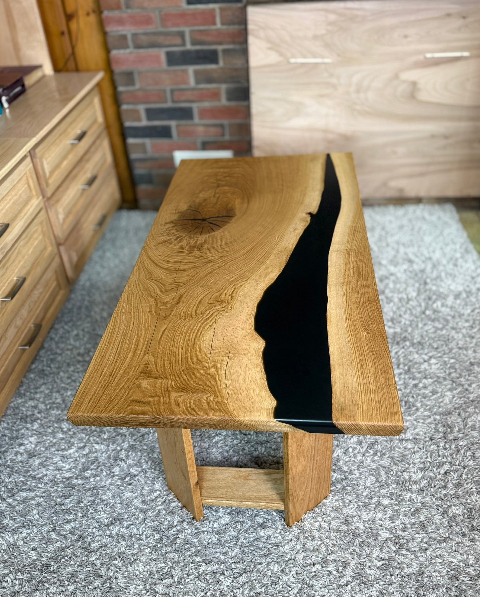 White Oak River Coffee Table