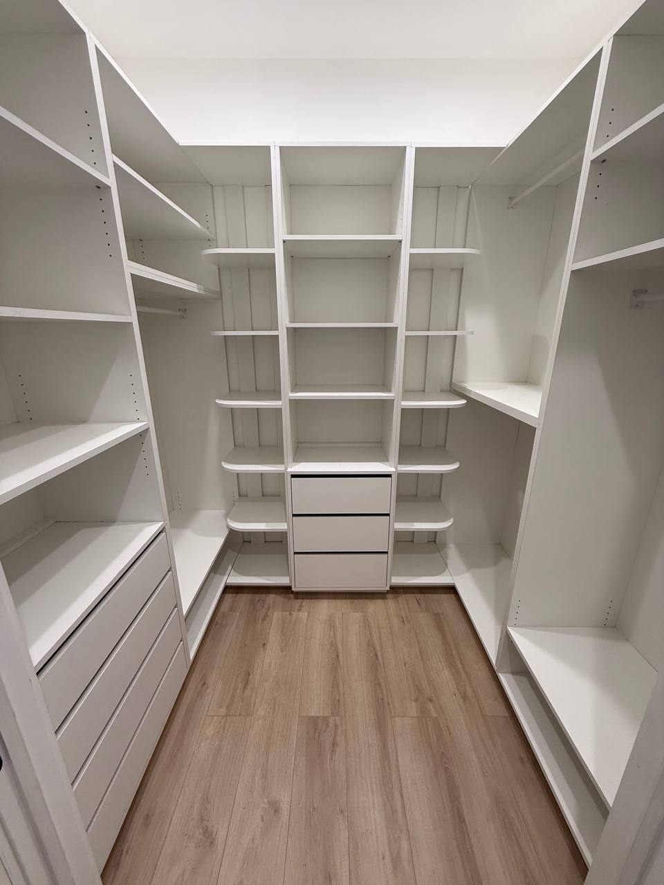 Custom Walk-In Closet System