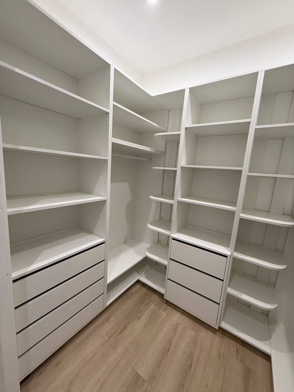 Custom Walk-In Closet System