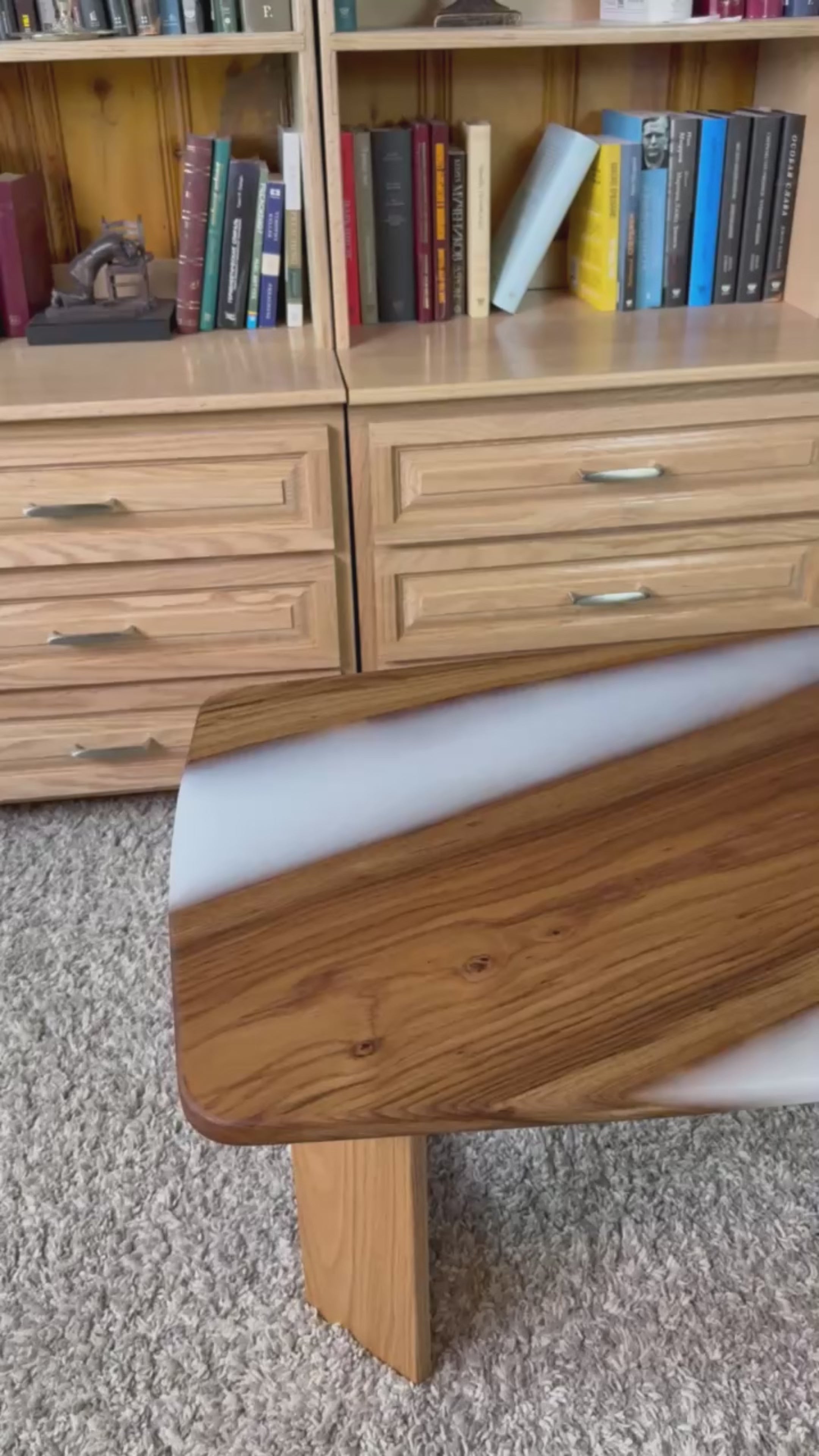 English Elm River Coffee Table