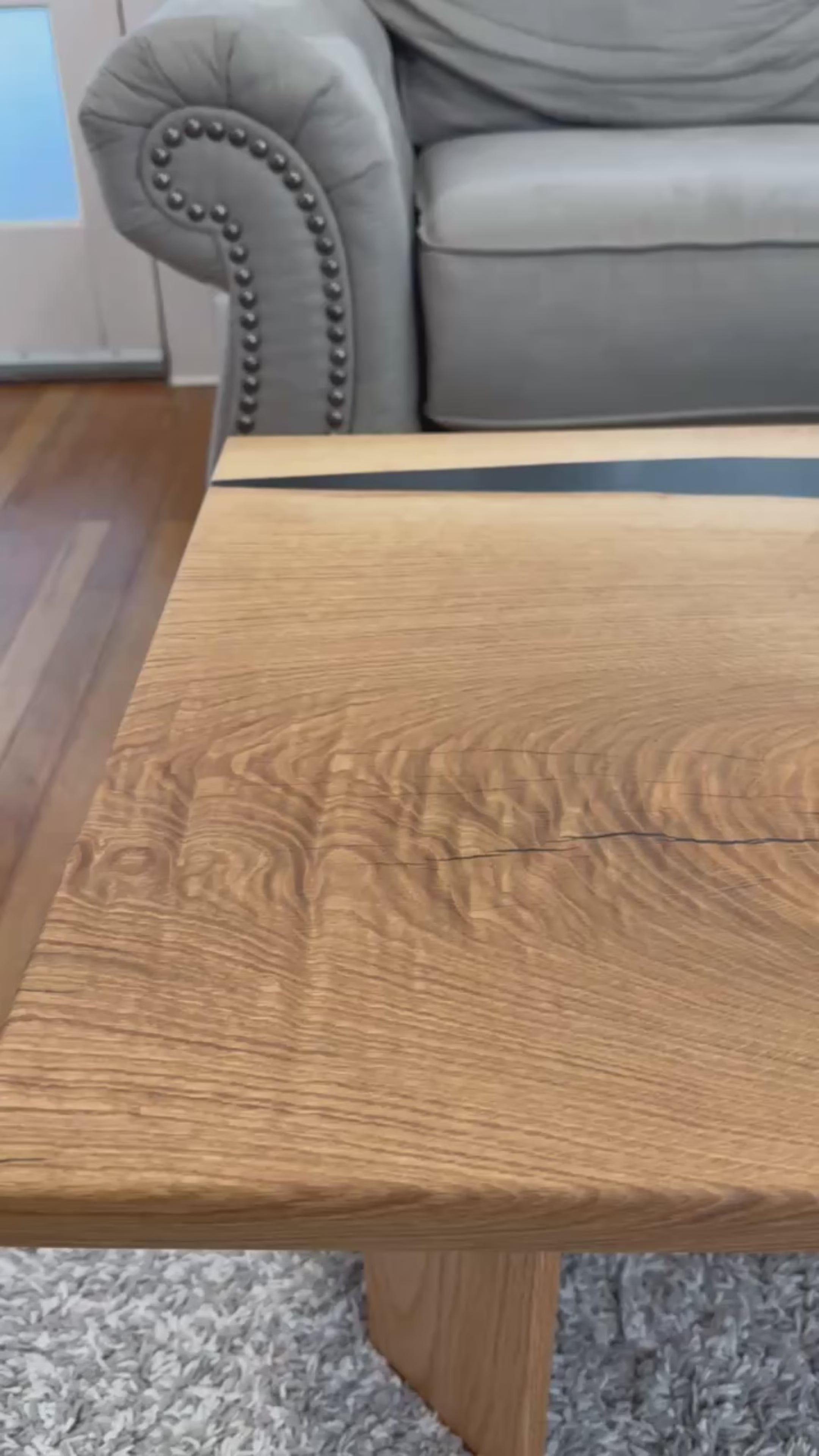 White Oak River Coffee Table